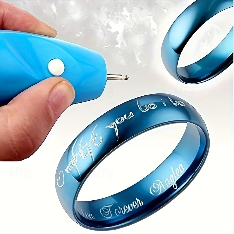 Mini Electric Carving Pen - Cordless, Precision Etching Tool for Name Writing, Plastic, Battery Powered4