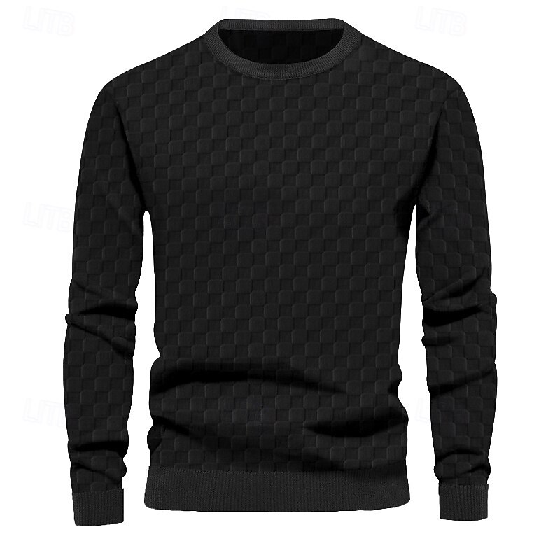 Men's Sweatshirt Pullover Hoodie Sweatshirt Pullover Black White Khaki Gray Crew Neck Geometric Patchwork Sports & Outdoor Casual Daily Streetwear Cool Sportswear Winter Clothing Apparel Hoodies4