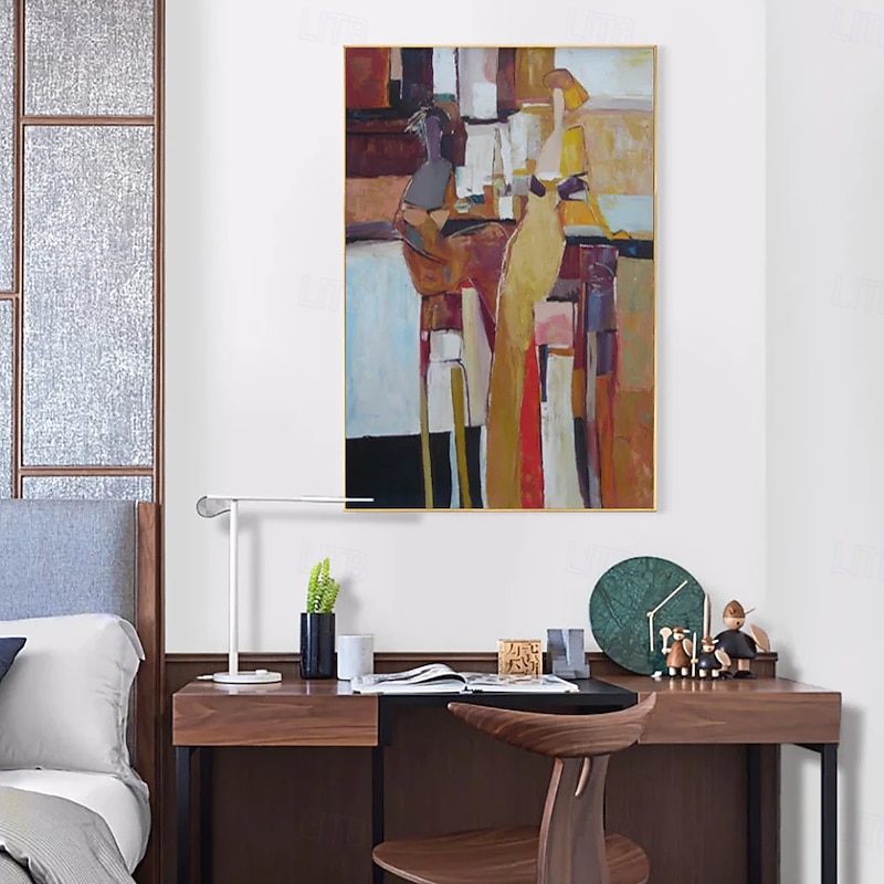 Large Size Abstract Hand painted oil painting wall art abstract Abstract art Painting Modern Fashion abstract painting4