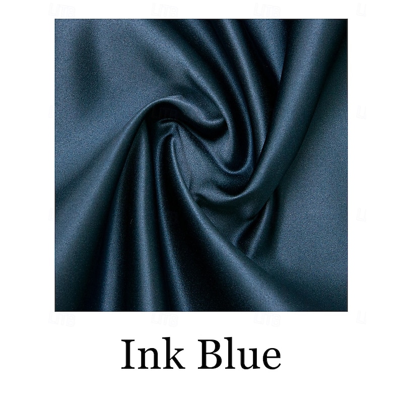 A-Line Evening Gown Elegant Dress Formal Wedding Guest Floor Length 3/4 Length Sleeve V Neck Satin with Bow(s) 6