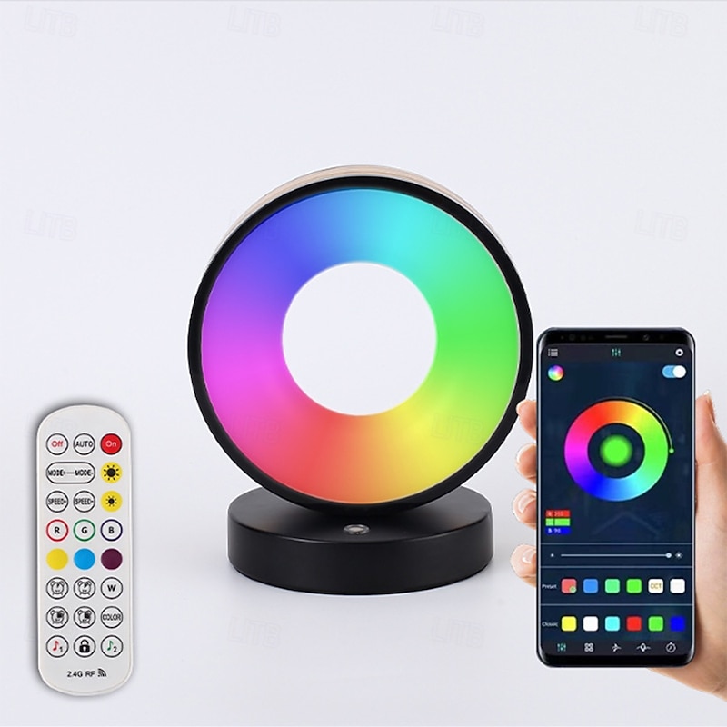 Romantic Mood Lamp with Color-Changing Light