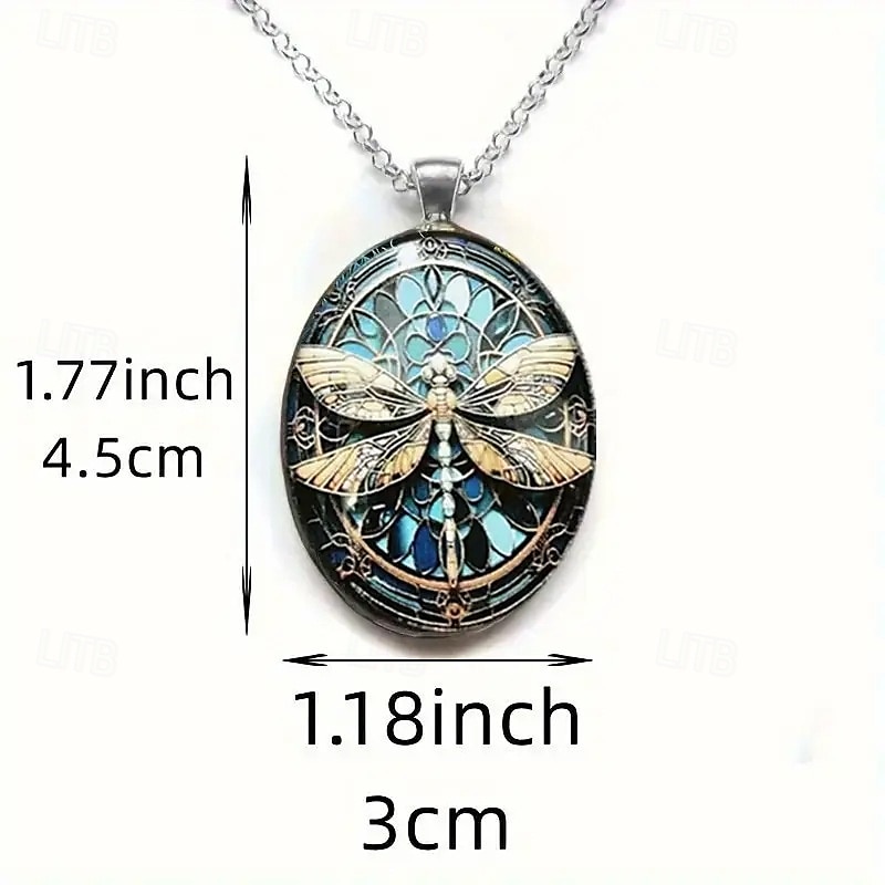 1PC Necklace For Women's Street Daily Alloy Classic Dragonfly4