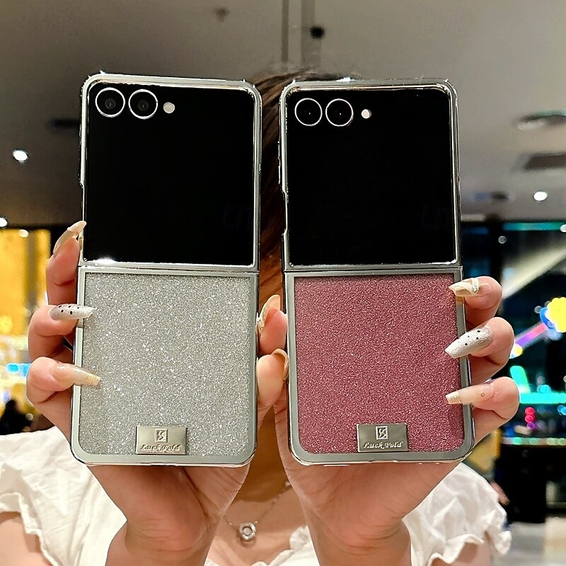 Phone Case For Samsung Galaxy Z Flip 7 Z Flip 6 Z Flip 5 Z Flip 4 Back Cover Shockproof Color Gradient PC3