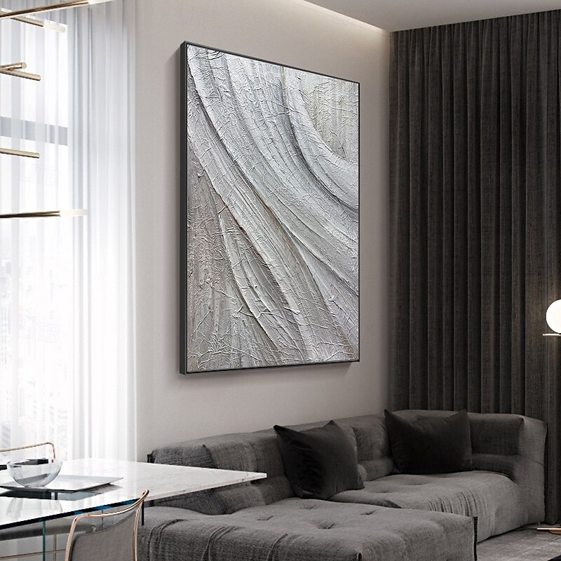 Mintura Handmade 3D Textured Oil Paintings On Canvas Wall Art Decoration Modern Abstract Picture For Home Decor Rolled Frameless Unstretched Painting4