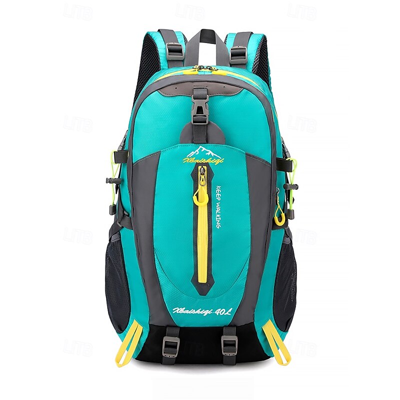 Men's 40L Waterproof Hiking Backpack with Reflective Strips – Lightweight Outdoor Daypack for Camping, Trekking and Travel Adventures3