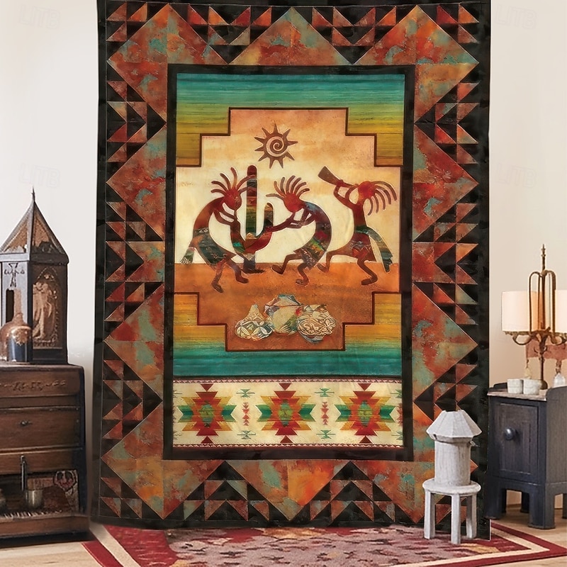 Tapestry Wall Hangings KoKopelli Ethnic Native American South American Bedroom Living Room Dorm Home Decor