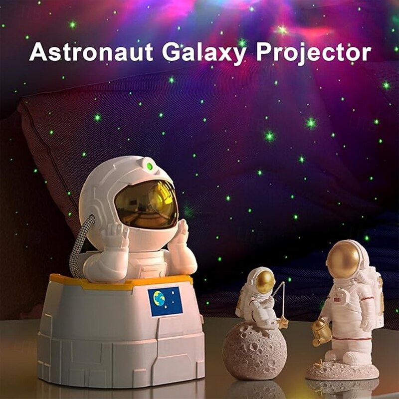 Astronaut Galaxy Projector Star Projector with Remote Astronaut Light Projector with 8 Colors LED Nebula Galaxy Projector for Bedroom Kids Room Decor Birthday Gifts for Kids Friends2