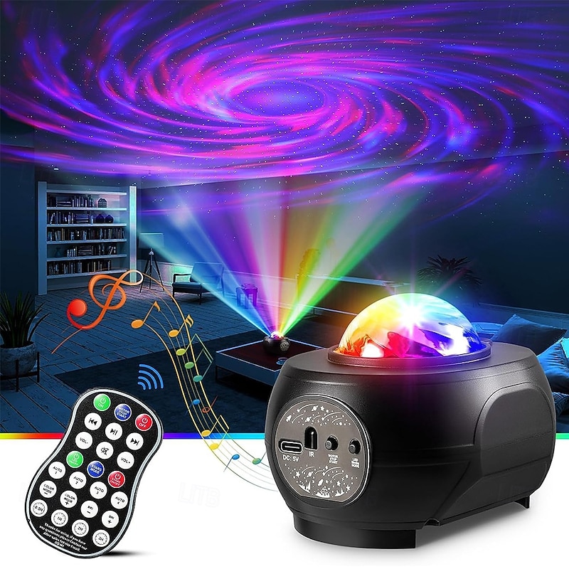 Galaxy Star Projector Night Lights Disco Lights for Birthday PartiesBirthday Gifts for Everyone Galaxy Star Projector Disco Ball Party Lights for Room Bedroom Living Room New Year Christmas Lig