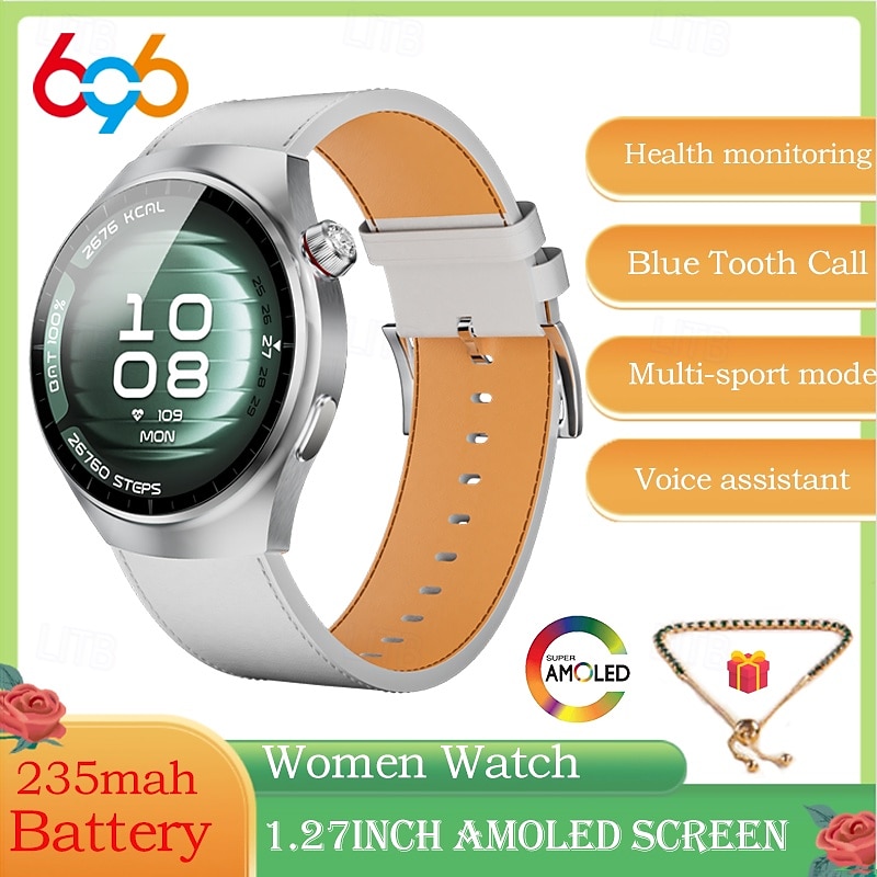 SK7MINI Smart Watch 1.27 inch Smartwatch Fitness Running Watch Bluetooth Pedometer Call Reminder Activity Tracker Compatible with Android iOS Women Men Long Standby Waterproof Media Control IP68 22mm