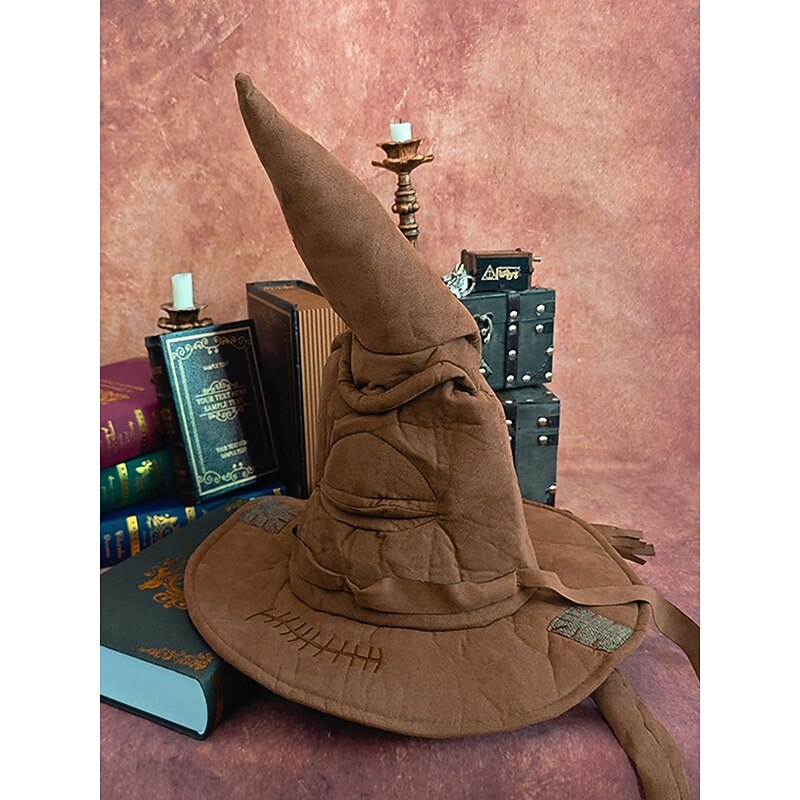 Women's Halloween Witch Hat, Vintage - Style Wizard Costume Accessory, Perfect for Cosplay & Halloween Parties4