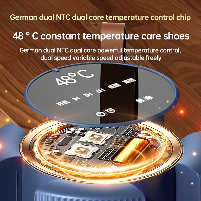 Intelligent Timer Shoe Dryer Household Foldable Shoe Warmer 2 pairs Shoes Dry Constant Temperature Boot Dryer UV Sterilization2