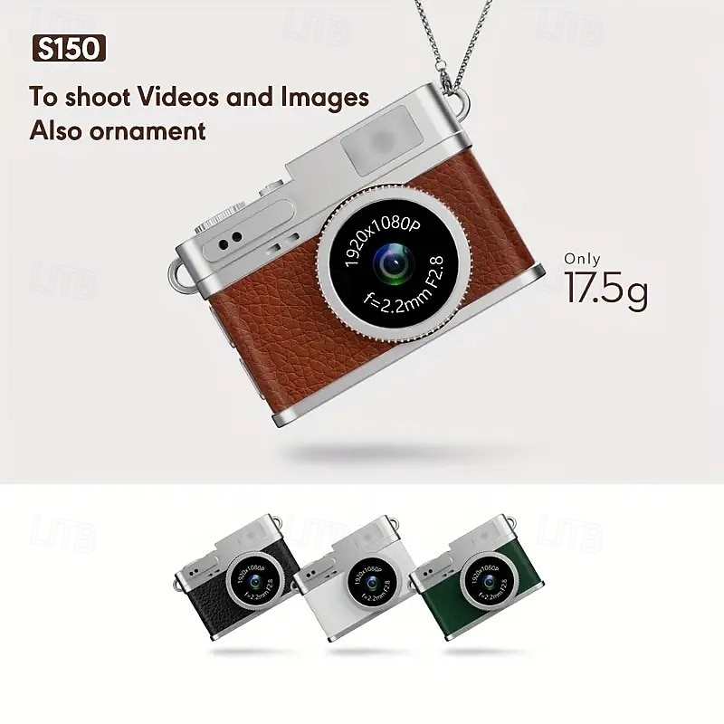 Retro thumb-sized camera for students portable high-definition CCD digital camera for taking photos and videos on the go4