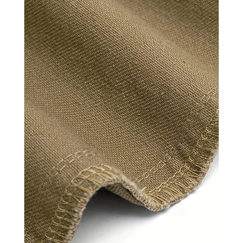 Men's Cargo Pants Trousers Buttons Multi Pocket Plain Wearable Outdoor Daily Camping & Hiking Fashion Classic Black Army Green3