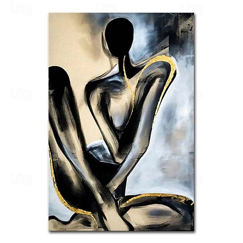 Canvas wall Art Abstract Painting of A Woman for The Wall Posters and Prints Modern Wall Art for The Living Room Home Decor2