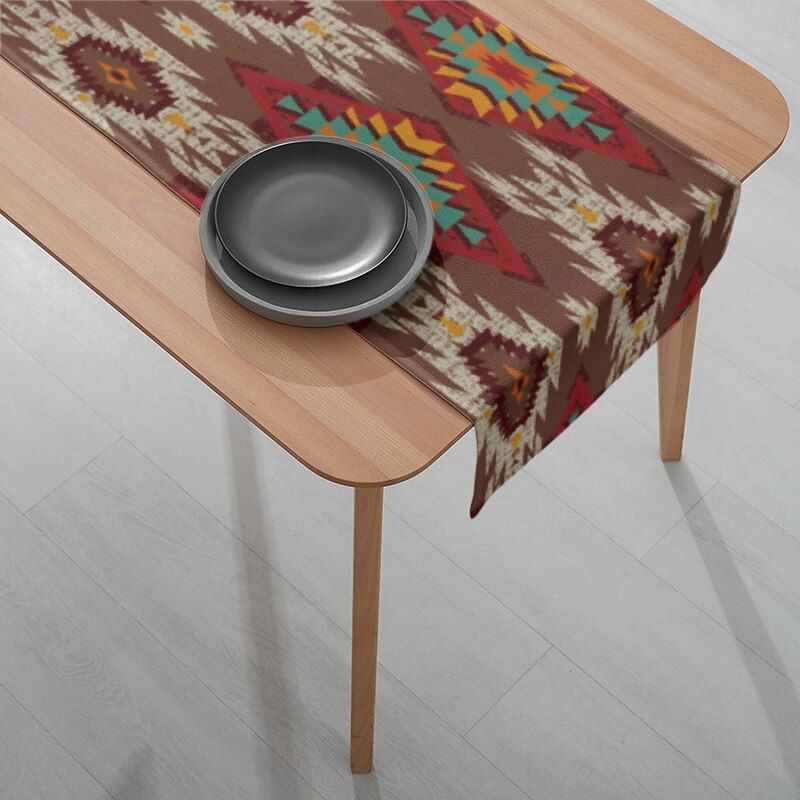 Table Runner - Digital Printed Rectangular Tablecloth 33x180cm for Restaurant Banquet & Patio Decor3