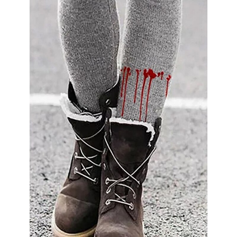 Women's Pants Trousers Leggings Cozy Leggings Streetwear Casual Full Length High Waist Cat Elastic Waist Print Breathability Comfortable Stretchy Vacation Street Daily Wear Gray Summer Spring Fall3