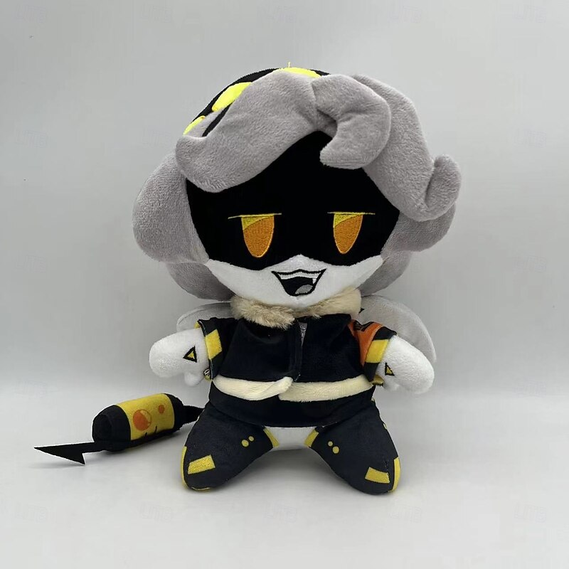 8.6 Inch Murder Cartoon Plush Stuffed Figure Pillow for Room Decor for Video Game Fans