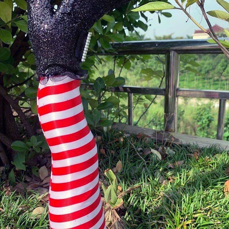 Funny Witch Leg Stake - Witch Leg Halloween Yard Decoration - Halloween Witch Prop Holiday Ornament For Outdoor Indoor Yard Patio Lawn4