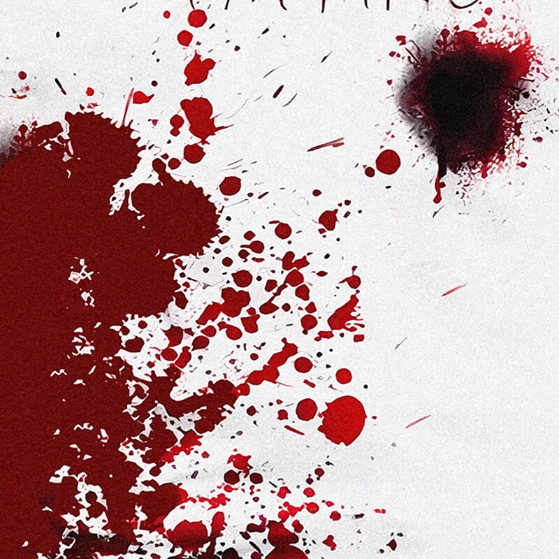 Halloween Men's Graphic Blood Splatter Blood stains Sweatshirt Exaggerated Gothic Long Sleeve High Neck Party Club Red Blue Zipper Quarter Zip Fall Winter Designer2