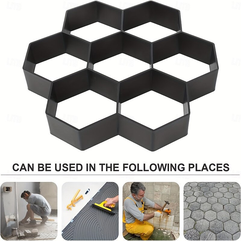 Hexagon Pavement Mold, 11.4