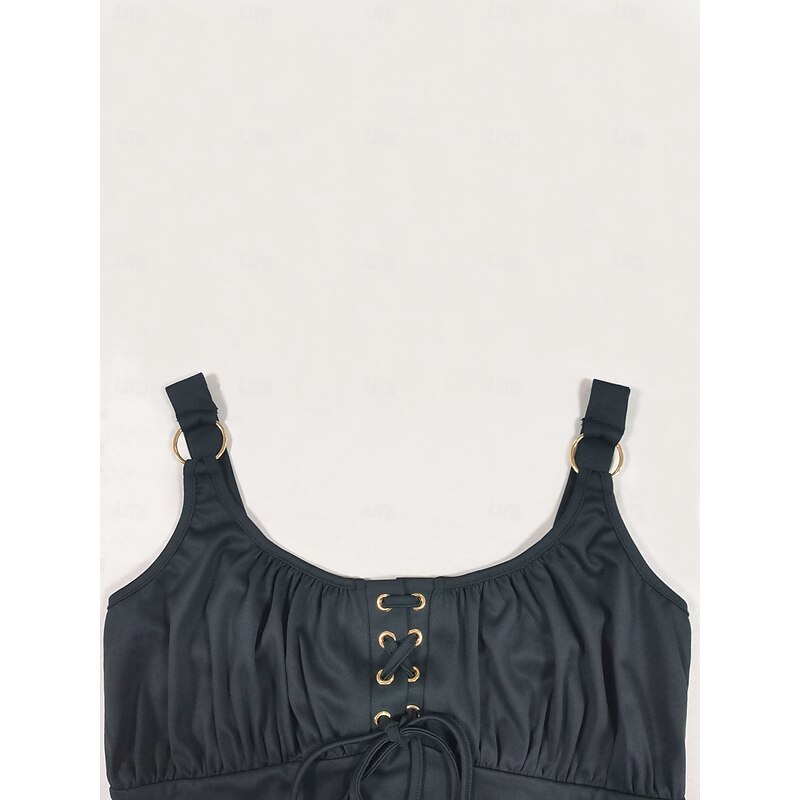 Retro Vintage Gothic Midi Dress Fit and Flare Fancy Dress Women's Halloween Carnival Party Casual Adults Dress Spring & Summer3