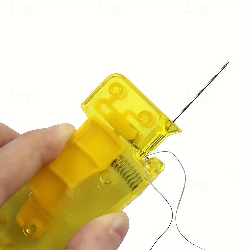 2PCS Automatic Needle Threader for Sewing, DIY Hand Sewing Tools for Sewing Machines, Household Crafts and Sewing Supplies