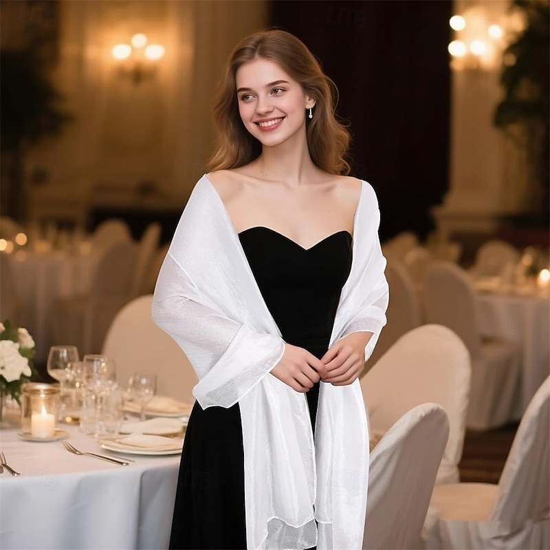 Women's Pashmina Shawls and Wraps for Evening Dresses Wedding Shawl Wraps Bridal Scarve for Women Bridesmaid Scarf2