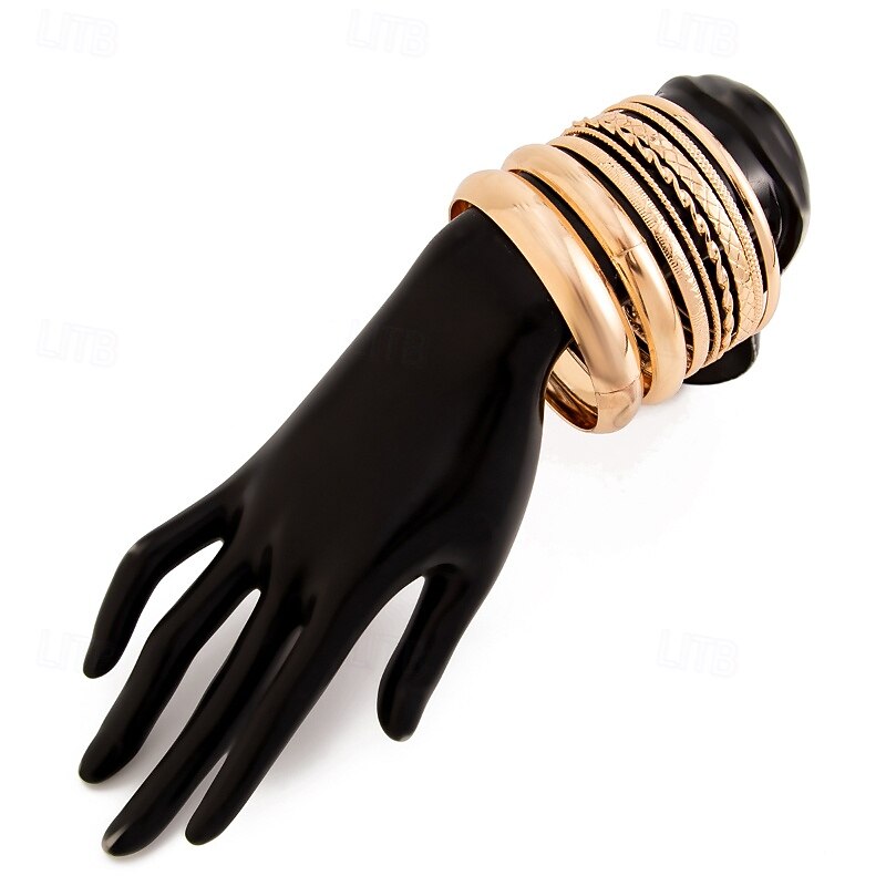 Women's Bracelet Bangles Thick Chain Ball Fashion Alloy Bracelet Jewelry White / Gold For Holiday Date Birthday3