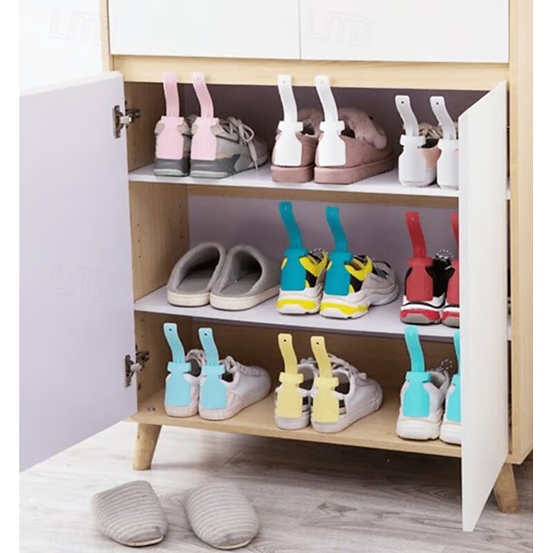 Wear Shoe Helper Portable Shoe Lifter For Kids Adults Elderly Easy Slip On Shoe Horn Creative Small Shoe Helper No Bending Lazy Tool Durable Comfortable