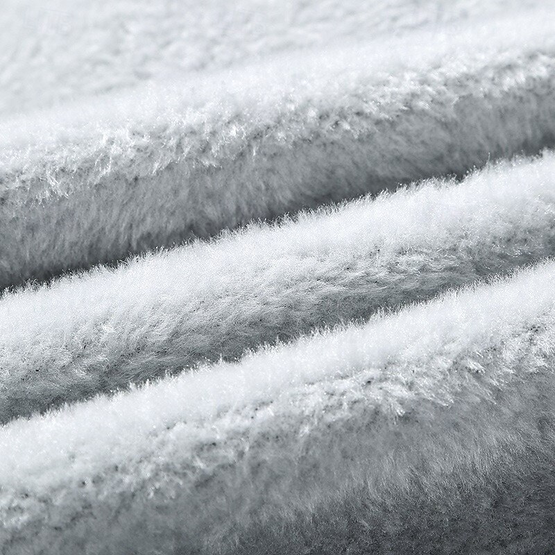 Men's Hoodie Full Zip Hoodie Fleece Hoodie Fleece lined Hoodie Black Red Blue Gray Hooded Plain Zipper Sports & Outdoor Casual Daily Streetwear Cool Sportswear Winter Clothing Apparel Hoodies4