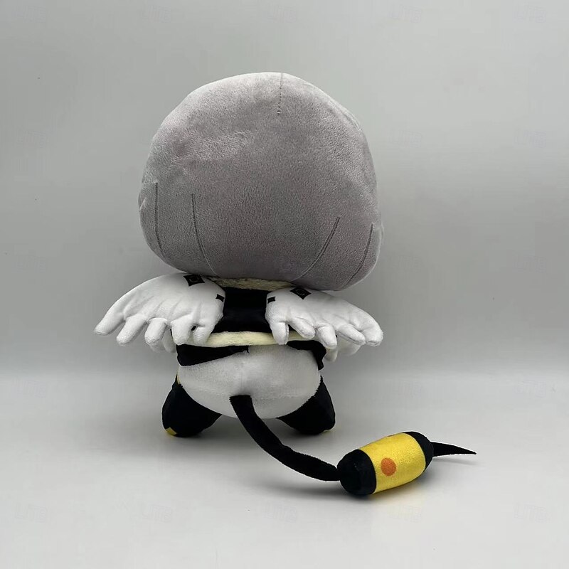 8.6 Inch Murder Cartoon Plush Stuffed Figure Pillow for Room Decor for Video Game Fans4