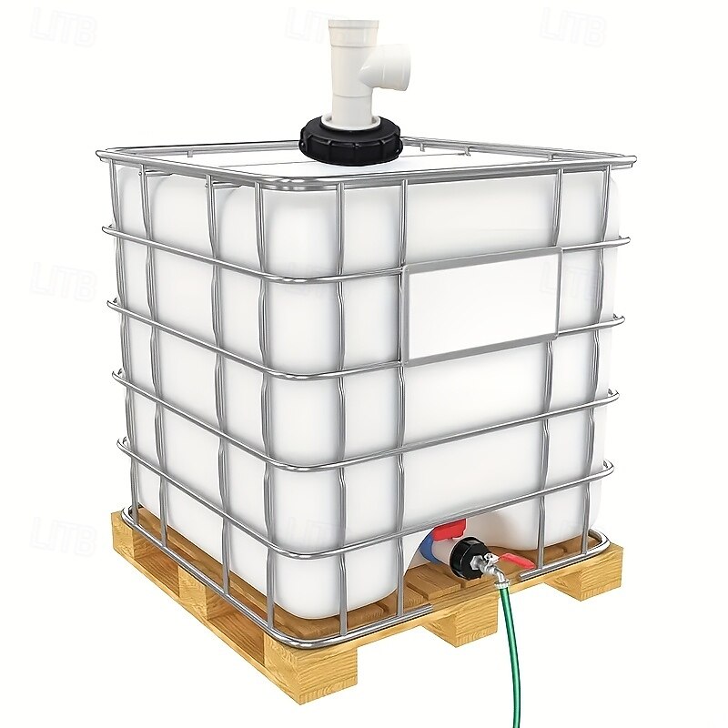 IBC Ton Drum Accessories, Ton Drum Plastic Lid 165mm with Filter Mesh, Ton Drum Top Lid, Ton Drum Filter2