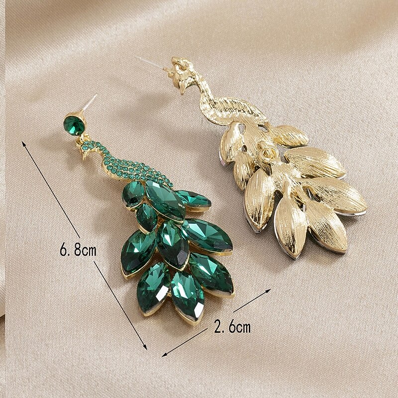 Hoop Earrings Vintage Style Pear Cut Drop Vintage Fashion Statement Earrings Jewelry Dark Pink / Turquoise / Light Pink For Wedding Party Holiday 1 Pair3