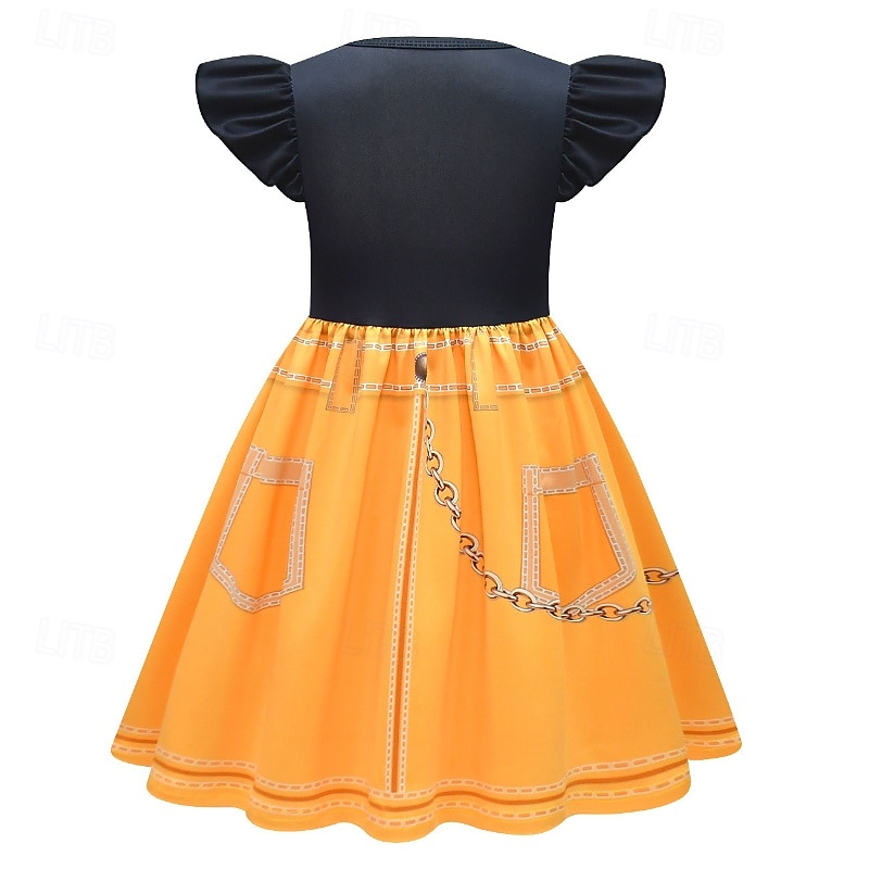 Korean Idol Inspired Pop Star Costume Fancy Dress Virtual Idol Movie Cosplay for Girls' Kids Halloween Carnival Performance Comic Con Anime Expo4