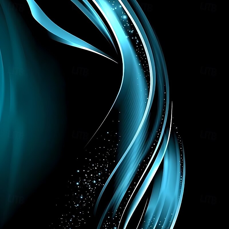 Men's Geometic Line Polo Long Sleeve Polo Shirts Lapel Business Casual Business Daily Wear 3D Print Buttons Spring Fall Lake blue Blue Green4