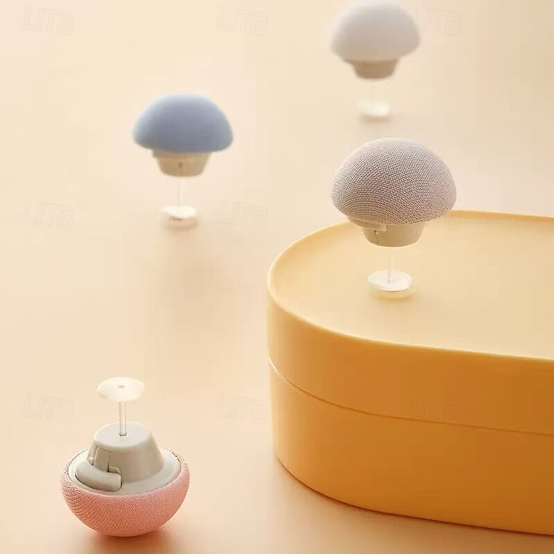 6/12pcs Duvet Cover Holding Clip, No-Pin Mushroom Quilt Fasteners with One-Click Unlock, Bed Sheet Grippers, Random Color2