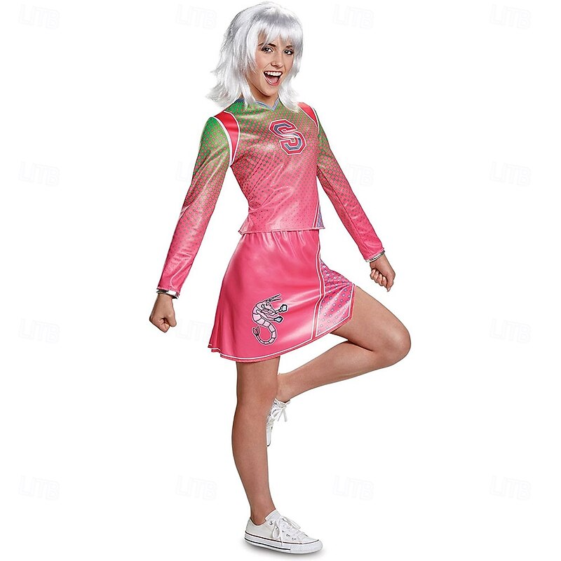 Zombies Addison Platinum Girls' Wig2