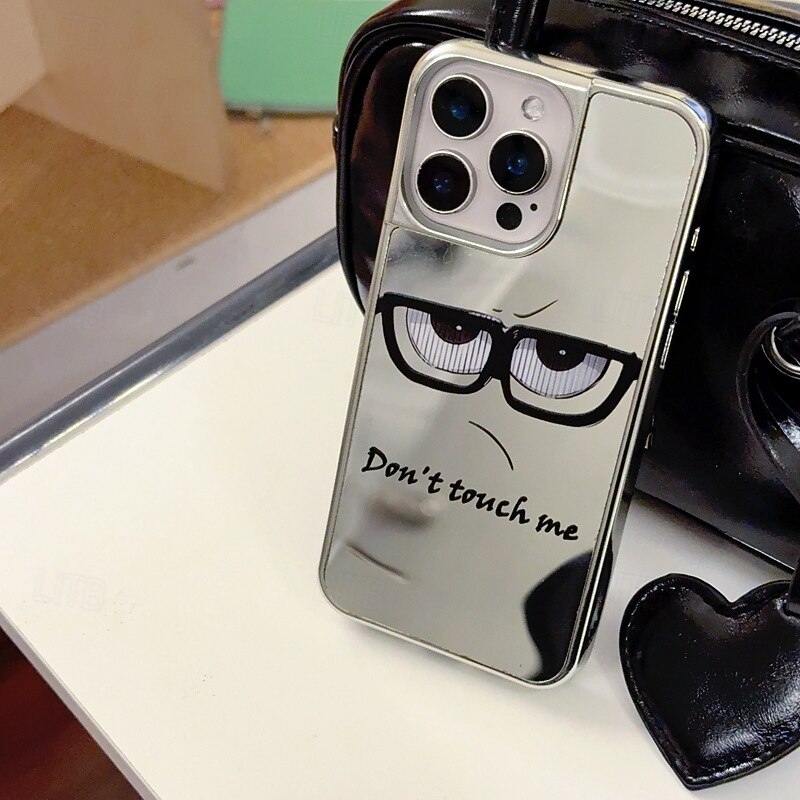 Phone Case For 16 15 14 Pro Max Plus 16e 13 Pro Max Back Cover Shockproof Cartoon Plating4