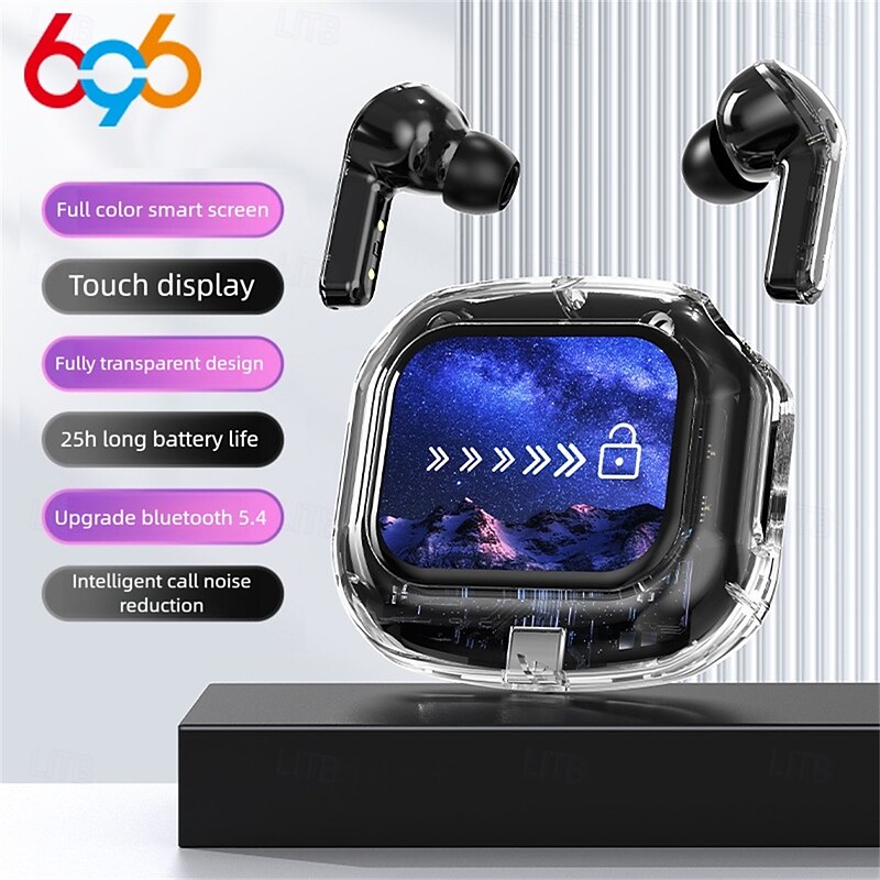 696 Q20 True Wireless Headphones TWS Earbuds In Ear Bluetooth 5.3 Stereo Surround sound Built-in Mic for Apple Samsung Huawei Xiaomi MI  Gym Workout Skiing Camping / Hiking Office Business Travel