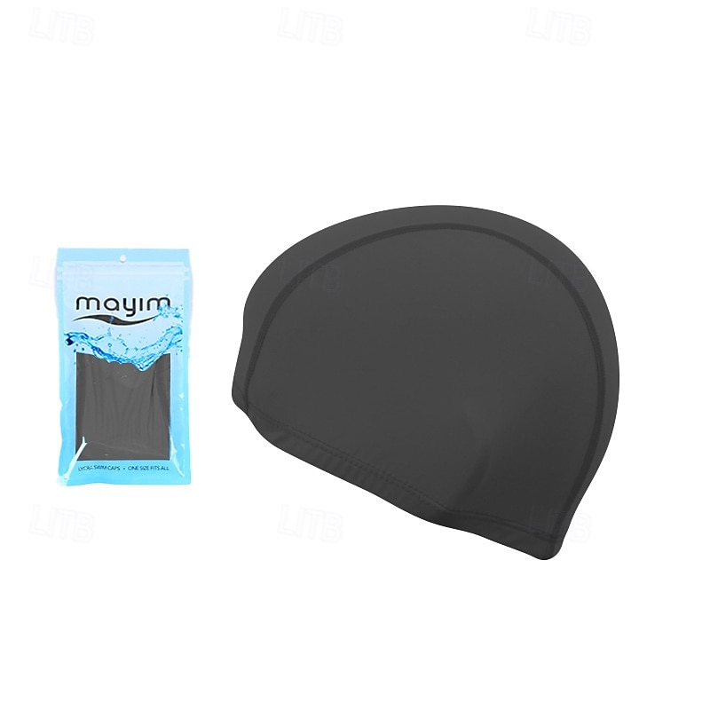 Silicone Swim Cap for Adults Chinlon Extra Room Fit Comfortable Chlorine Resistant & Hypoallergenic Swimming Surfing2