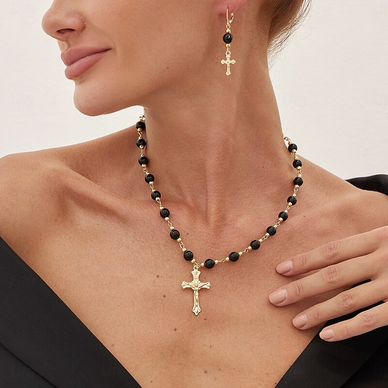 Pendant Necklace Pearl Women's Elegant Vintage Tassel Beads Wedding Drops Necklace For Wedding Party Daily