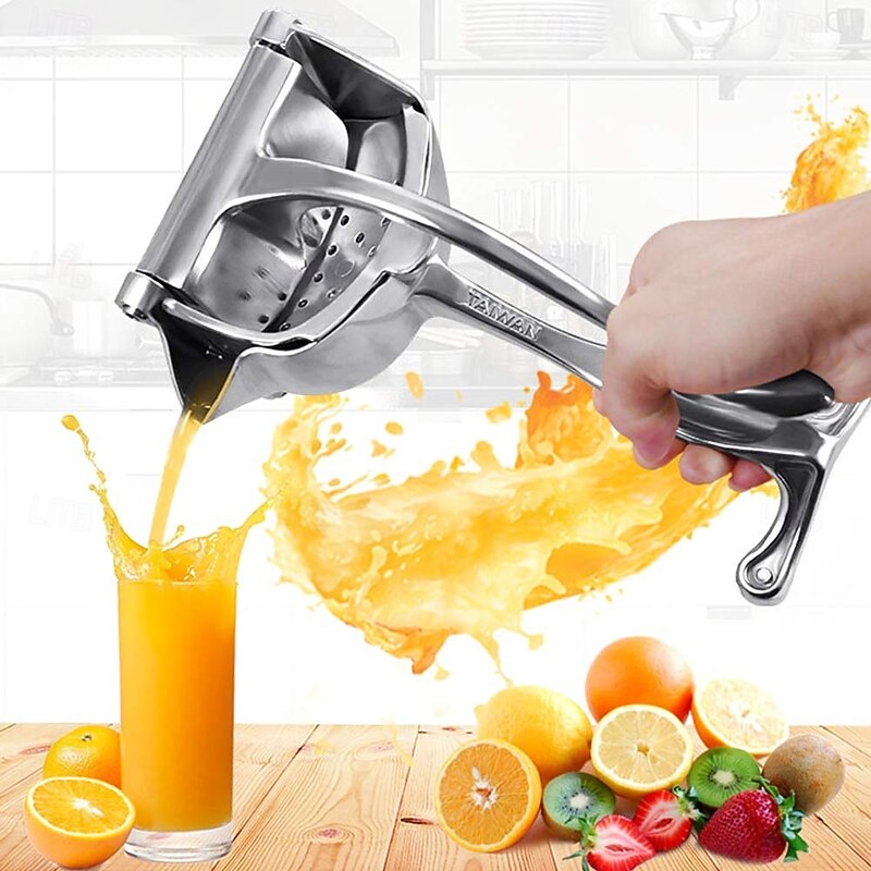 Fruit Juicer Orange Lemon Squeezer Extractor Stainless Steel Portable Manual Juicing Tool Easy to Use for Home2