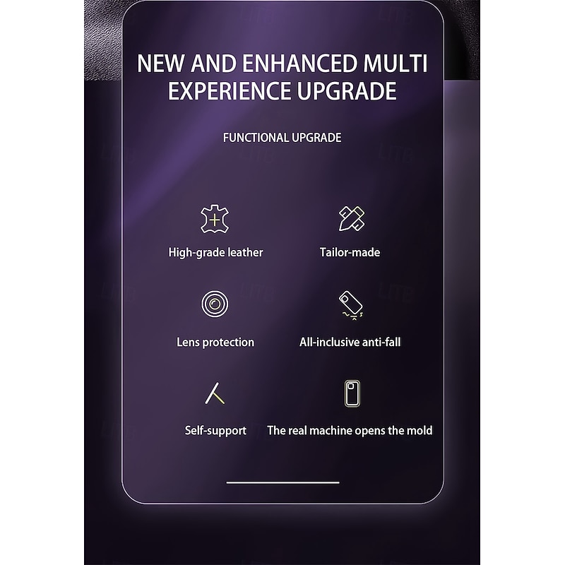 Phone Case For iPhone 16 15 14 Pro Max Plus 13 Pro Max Back Cover Kickstand Shockproof Retro TPU PU Leather3