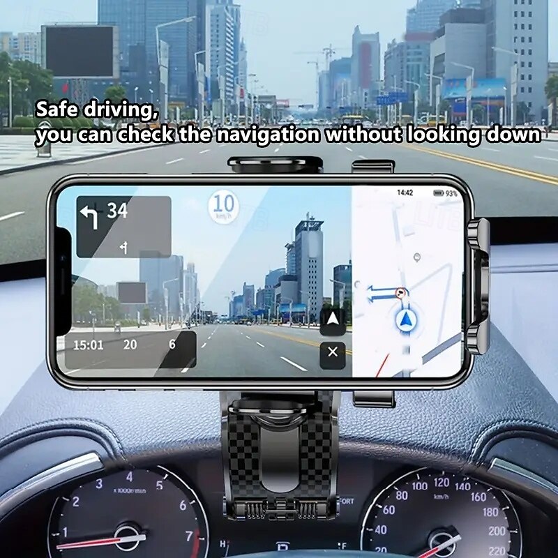 Car phone holder for in-car use air vent navigation car mount center console dashboard suction cup phone holder2