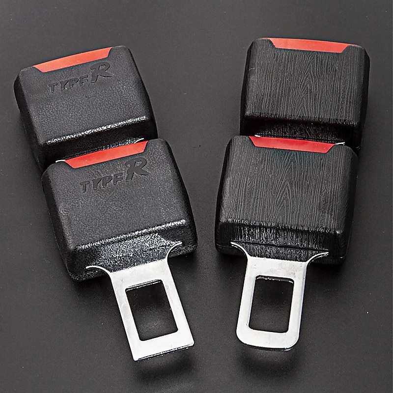 4pcs Car Seat Belt Clip Extension Plug Car Safety Seat Lock Buckle Seatbelt Clip Extender   Converter Accessories3