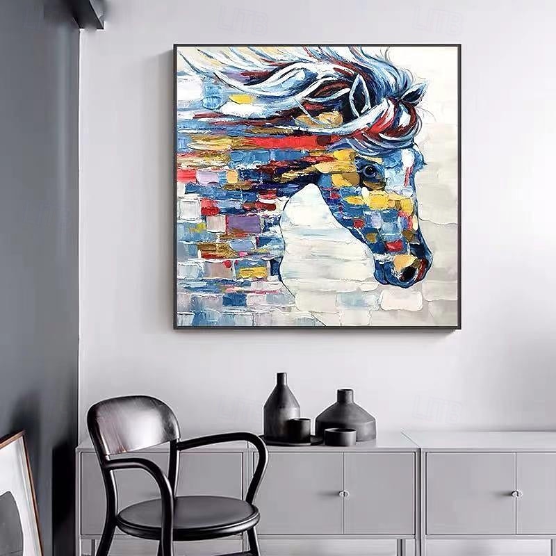 Wholesale Big Size Handpainted Modern Wall Art Canvas Abstract Decoration Oil Painting2