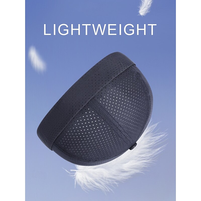 Men's Lightweight Quick-Dry Docker Cap – Breathable Folded Brim Beanie Hat for Summer Travel, Sports and Outdoor Casual Style2