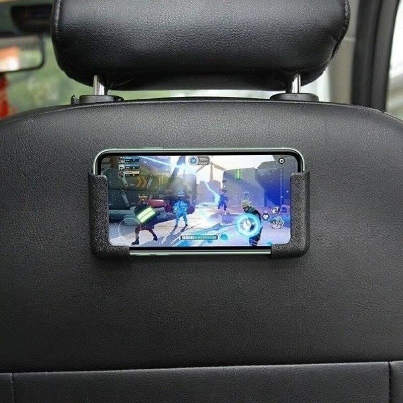 1 Pair Multifunctional Mobile Phone Holder Car Dashboard Wall Mount Sticky Universal Vehicle Stand Adjustable Grip Navigation Smartphone Clip Holder Easy Use Durable Accessory3