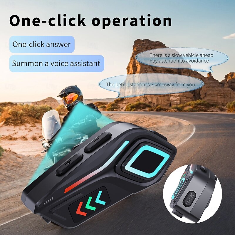 Factory OEM K07 Helmet Headsets Bluetooth Over-charge Protection Speaker Durable Motorcycle