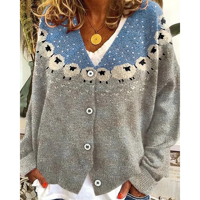 Women's Coat Casual Jacket Warm Comfortable Print Fashion Modern Casual Floral Going out Weekend Single Breasted Regular V Neck Regular Fit Long Sleeve Outerwear Yellow Pink Green Fall Winter3